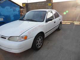 1999 TOYOTA COROLLA CE WHITE 1.8L AT Z18393